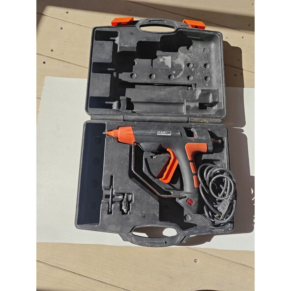 PAM Multi-Purpose Glue Gun Kit with Case and Accessories for Crafts & Repairs